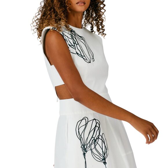 TIBI TULIPE DRESS SIZE 2 NEW - Picture 9 of 15